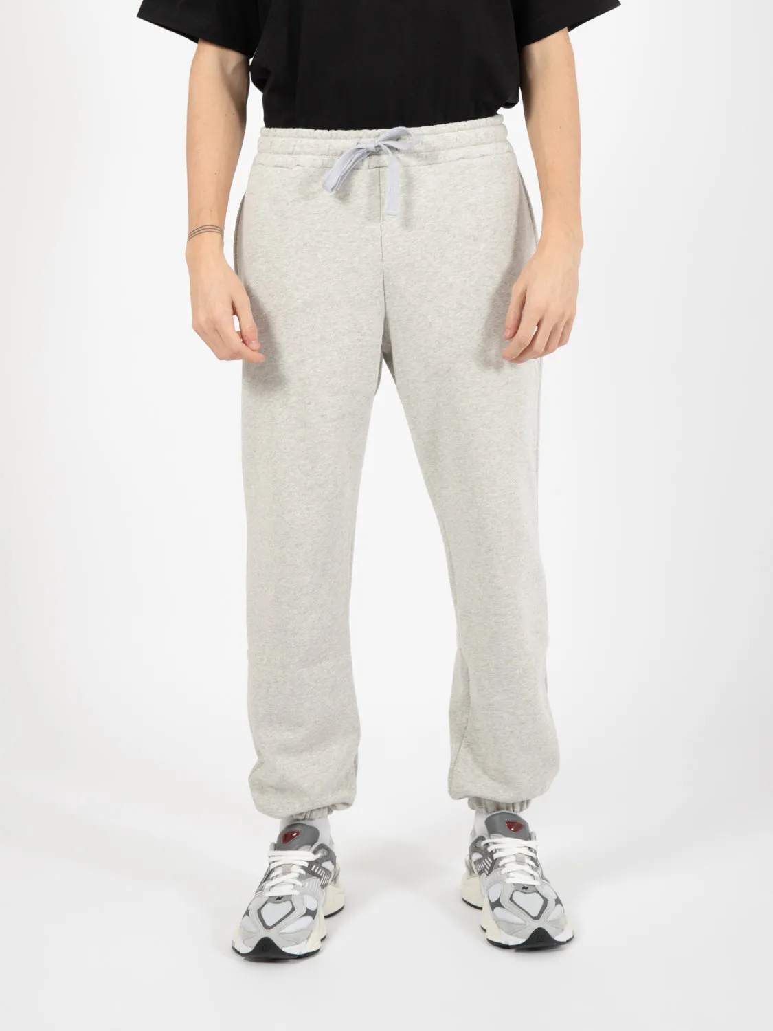 Fleece pants heather grey