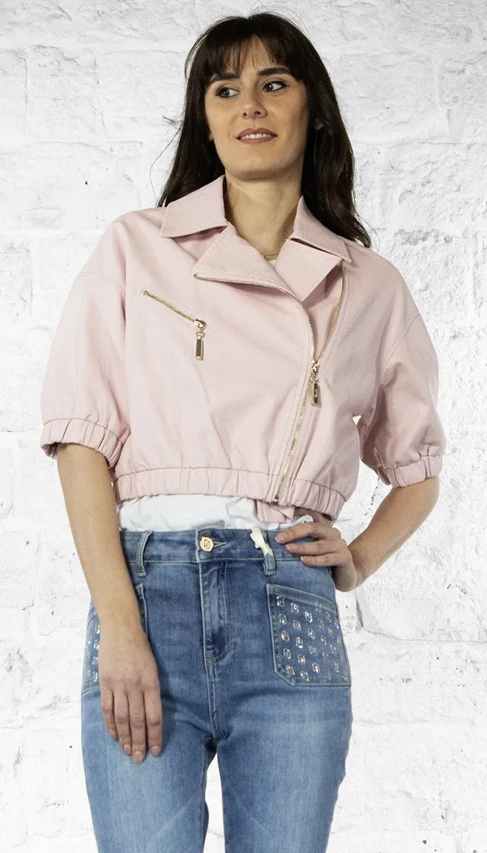 Gaudi Giacca biker donna con zip