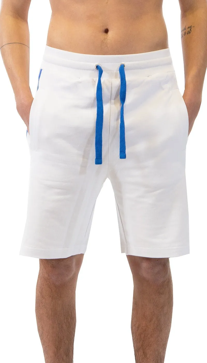 Gaudì Jeans Bermuda in felpa con bande laterali. 111GU24006_2100