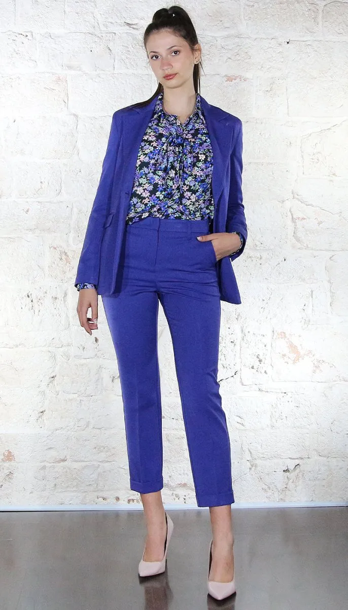 Gaudì Jeans Donna Tailleur stretch in tessuto fluido