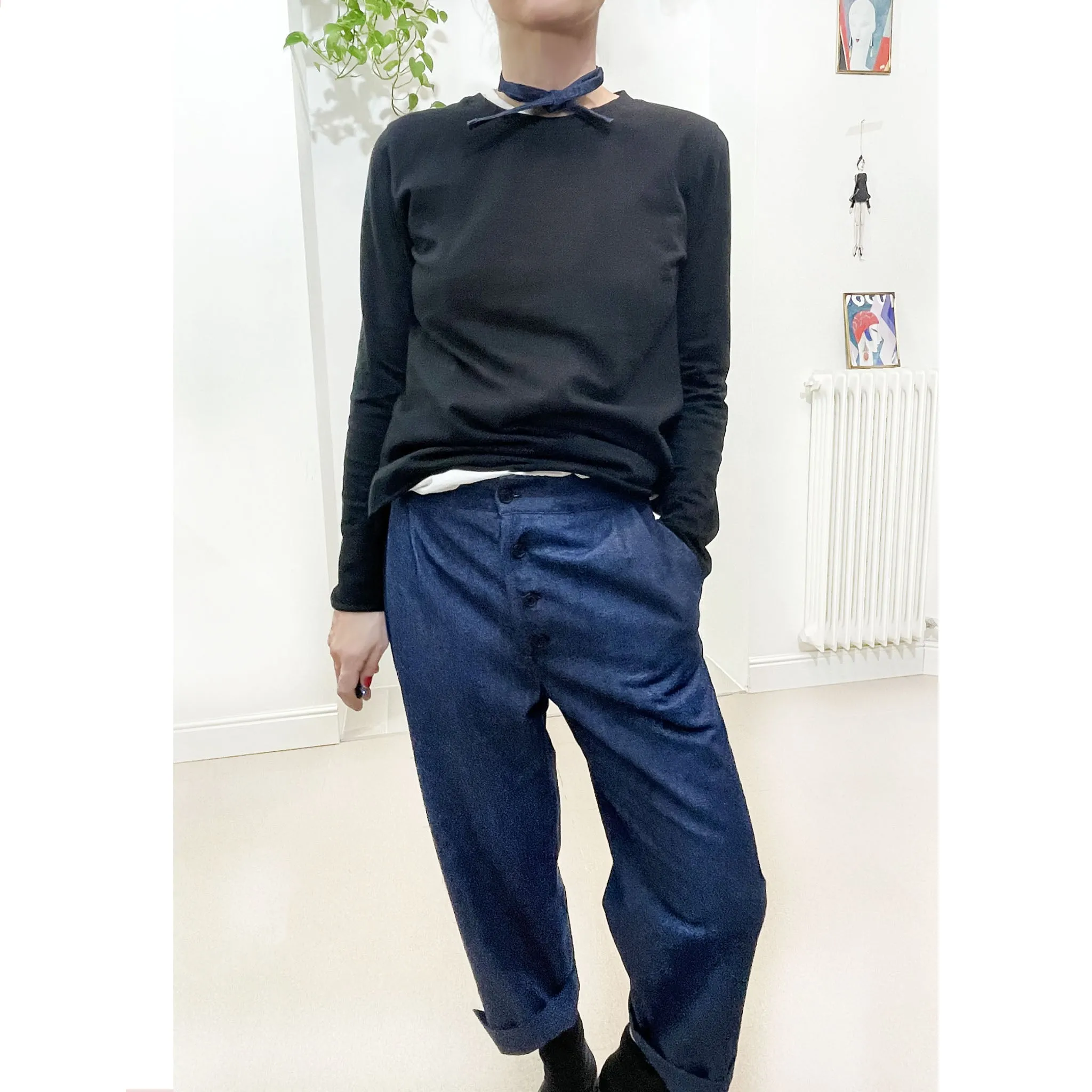 GHOST Jeans - Pantalone in denim blu