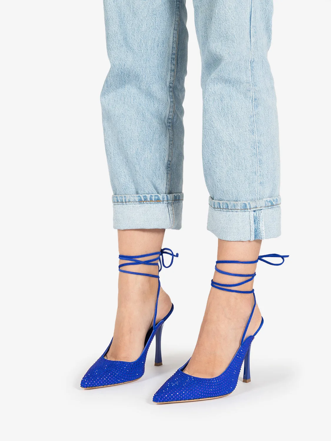 Chanel camoscio con strass royal