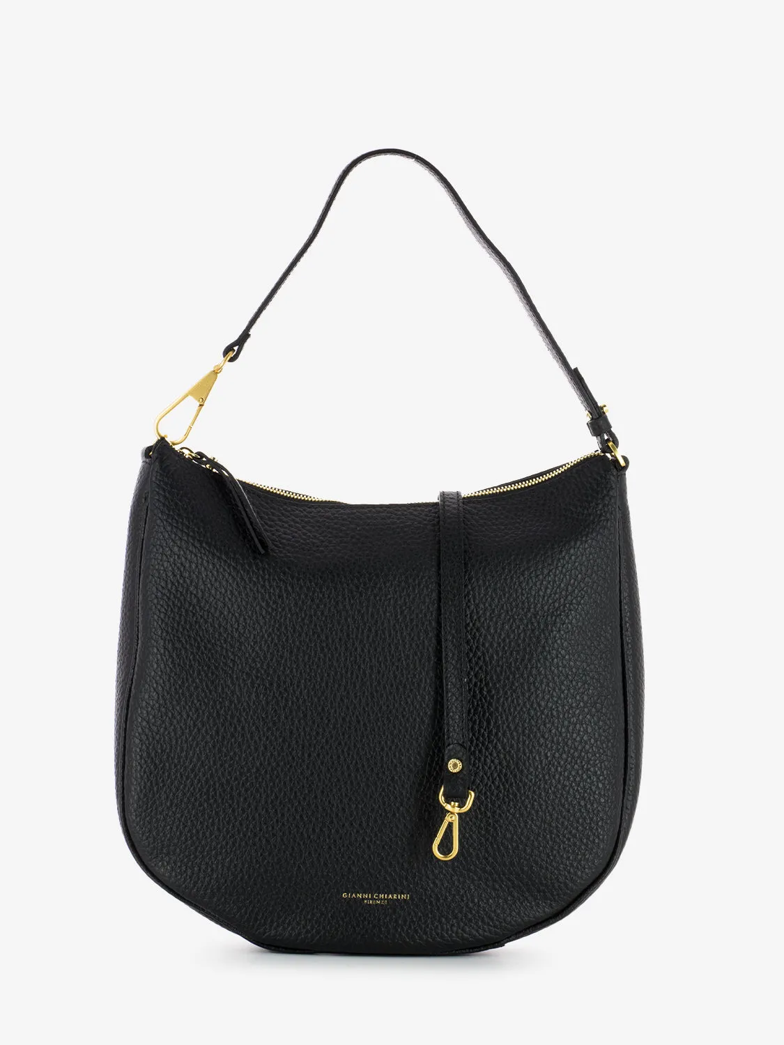 Borsa Brooke nera in pelle