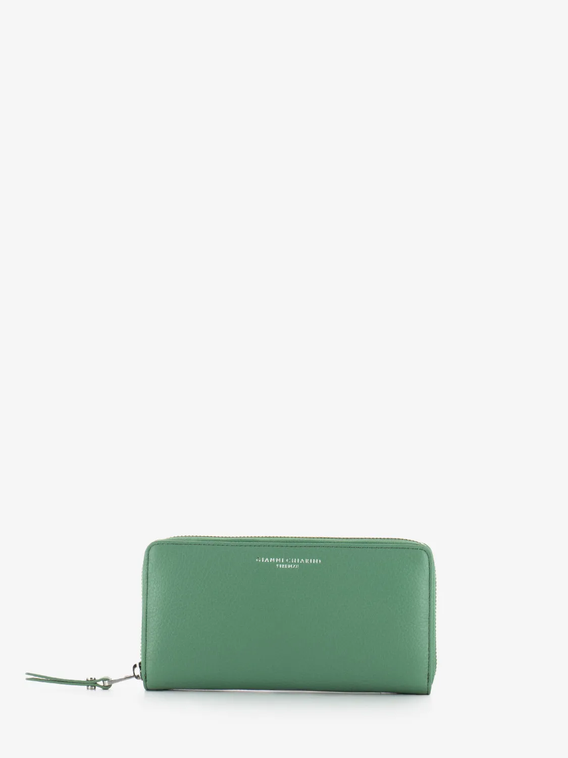 Portafoglio Grain zip around menta