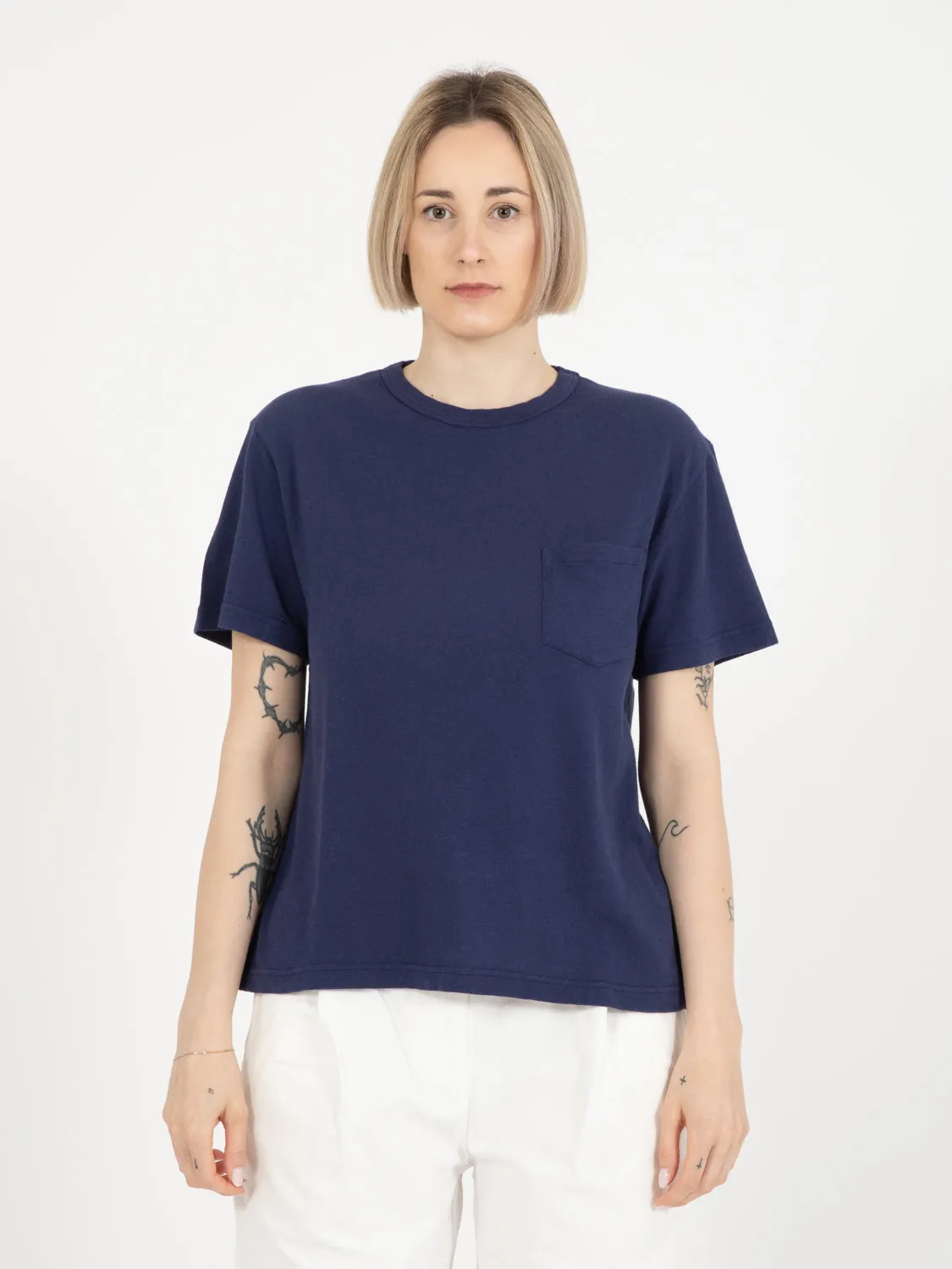 T-shirt pocket indigo