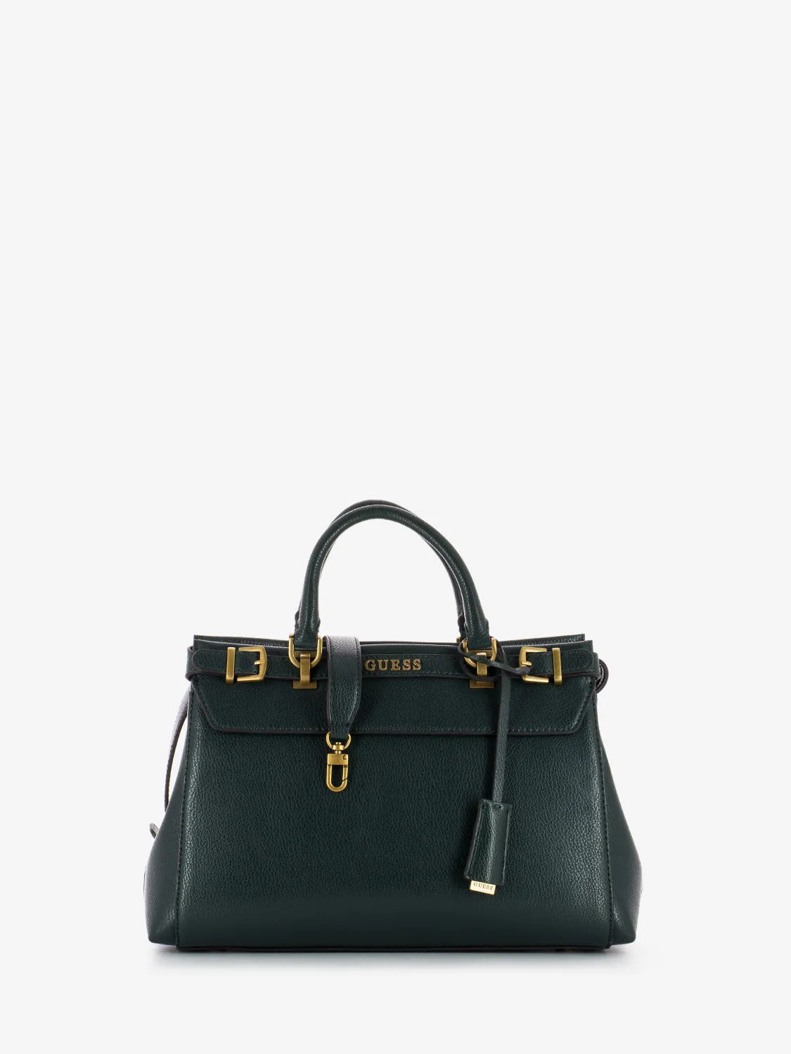 Borsa a mano con fibbie Sestri satchel forest