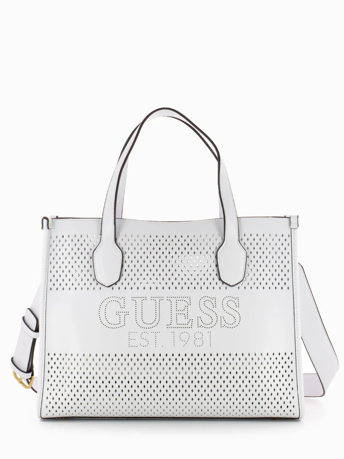 Borsa a mano katey traforata white