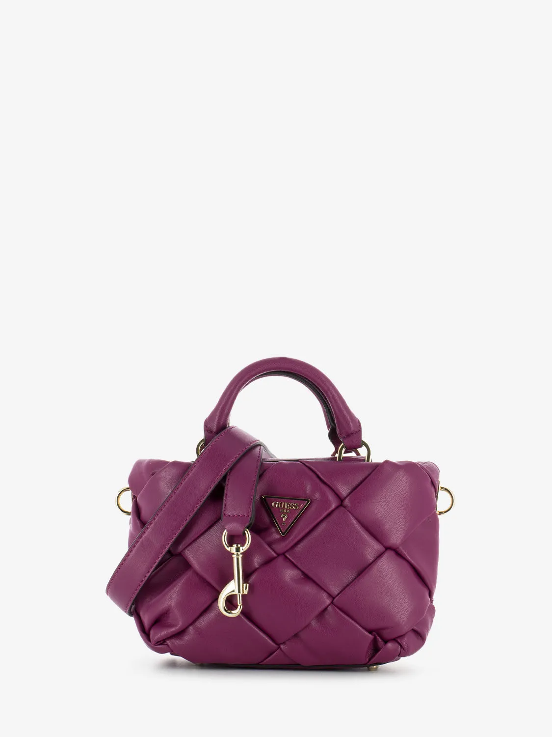 Borsa Zaina mini satchel boysenberry