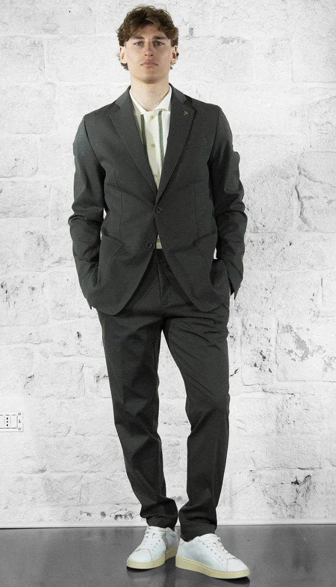 Havana & co Abito verde in jersey