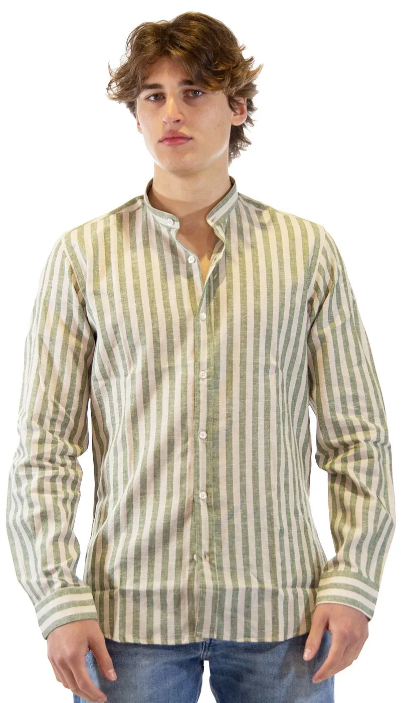 Havana & Co Coreana in lino a righe. H4858_C5272R