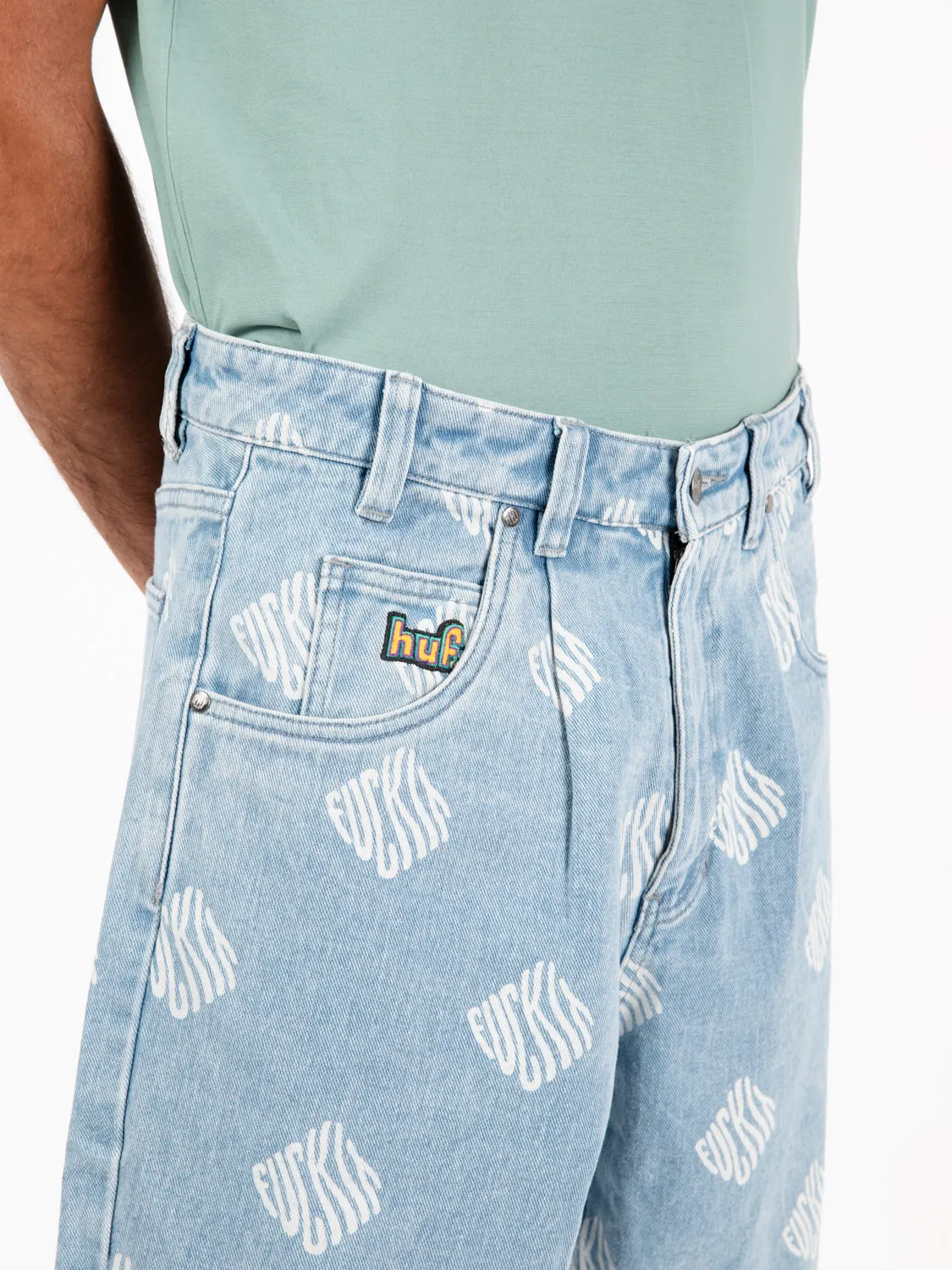 Bermuda Fuck It Cromer blue