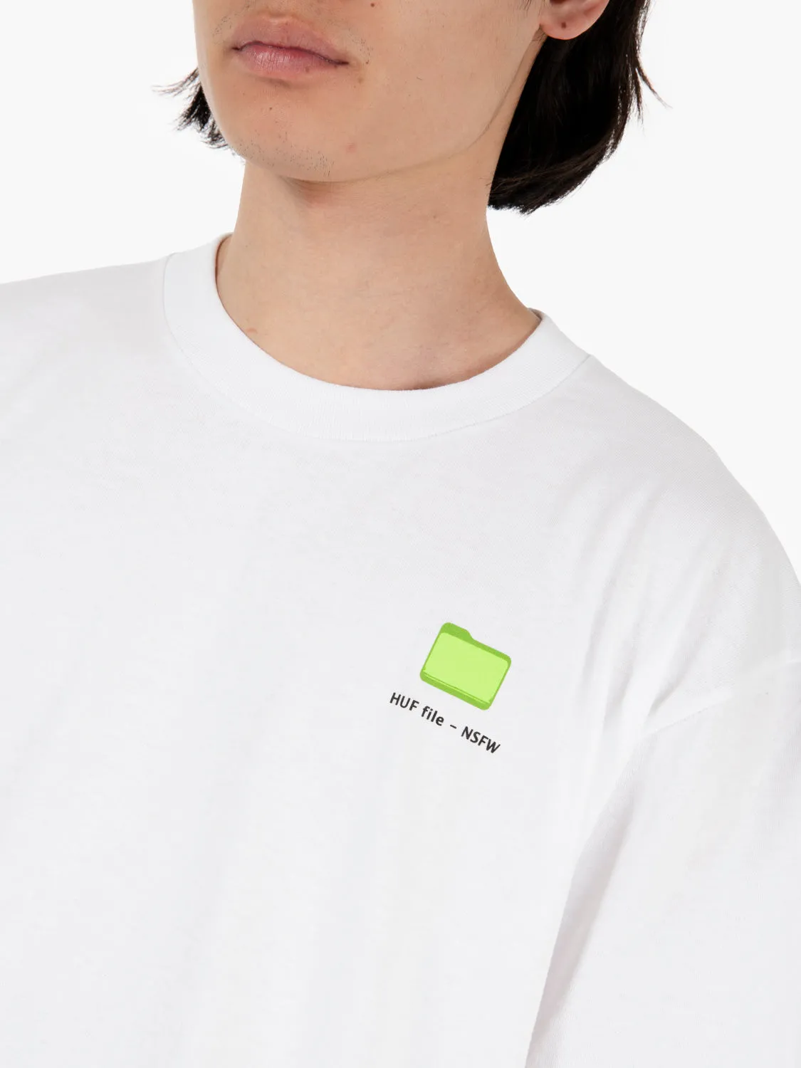 Desktop SS tee white