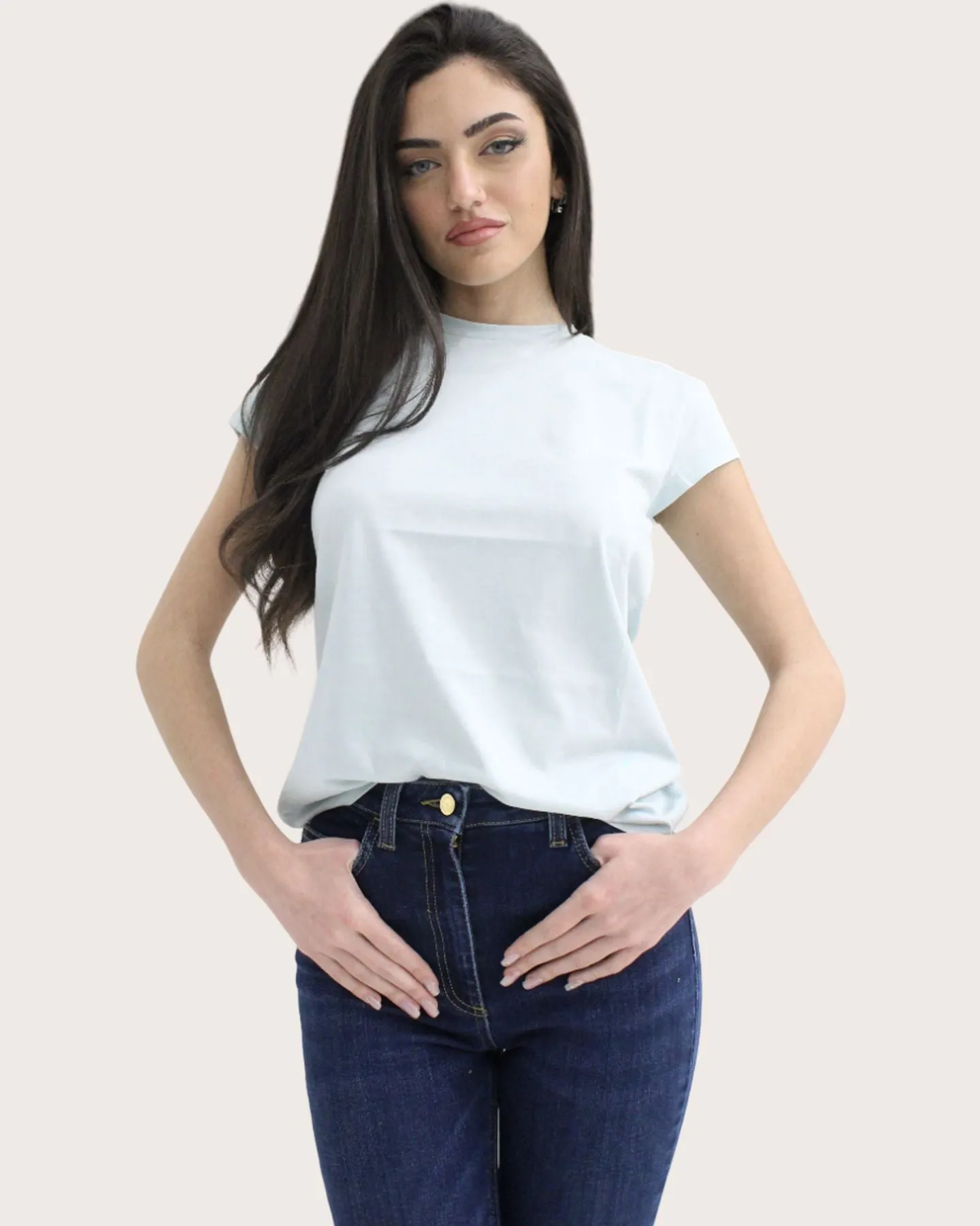 T-shirt Elisabetta Franchi in cotone jersey