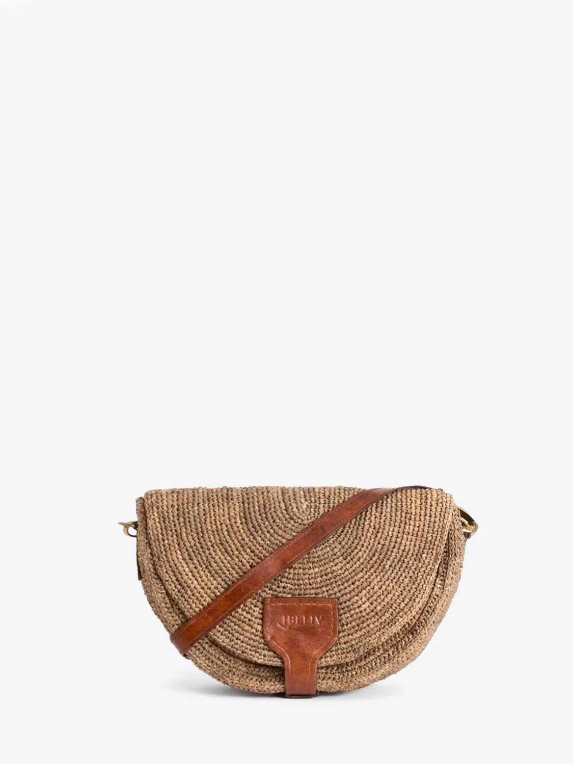 Borsa a tracolla Tiako dark tea