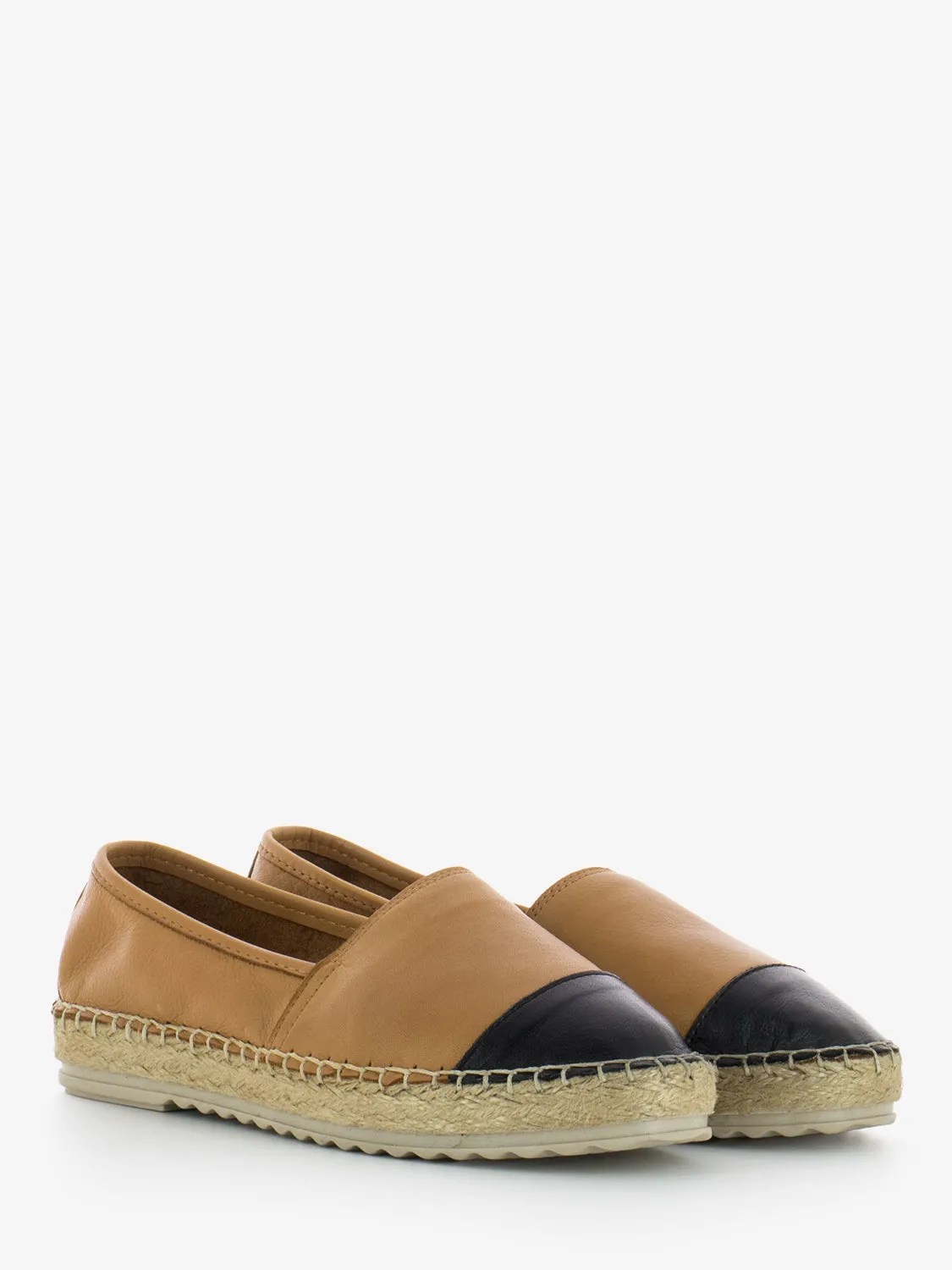 Espadrillas nappa nero / coconut
