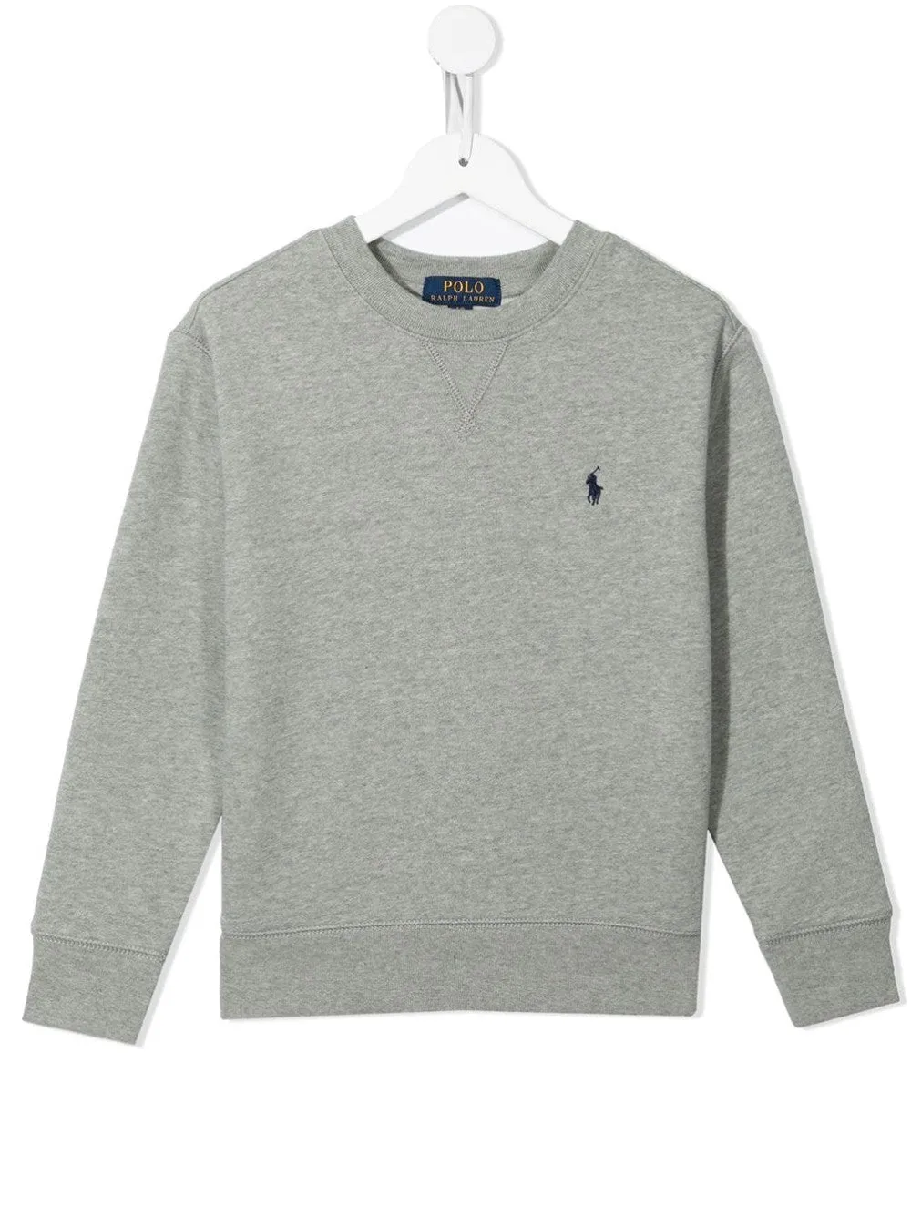 MAGLIA CON MINI LOGO RICAMATO A CONTRASTO