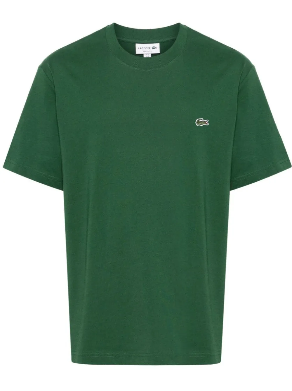 T-SHIRT CON COCCODRILLO RICAMATO