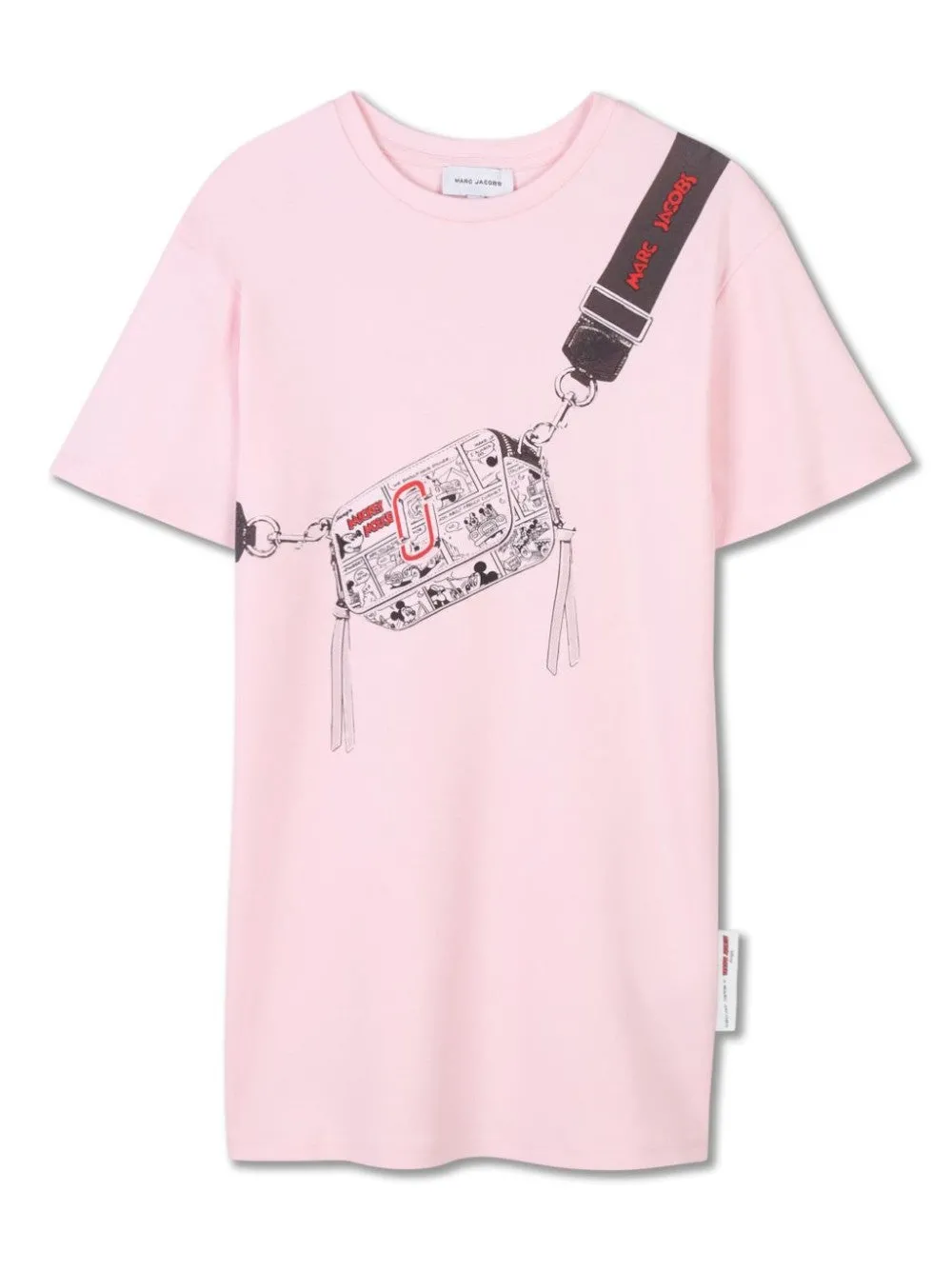 VESTITO CON STAMPA BORSA