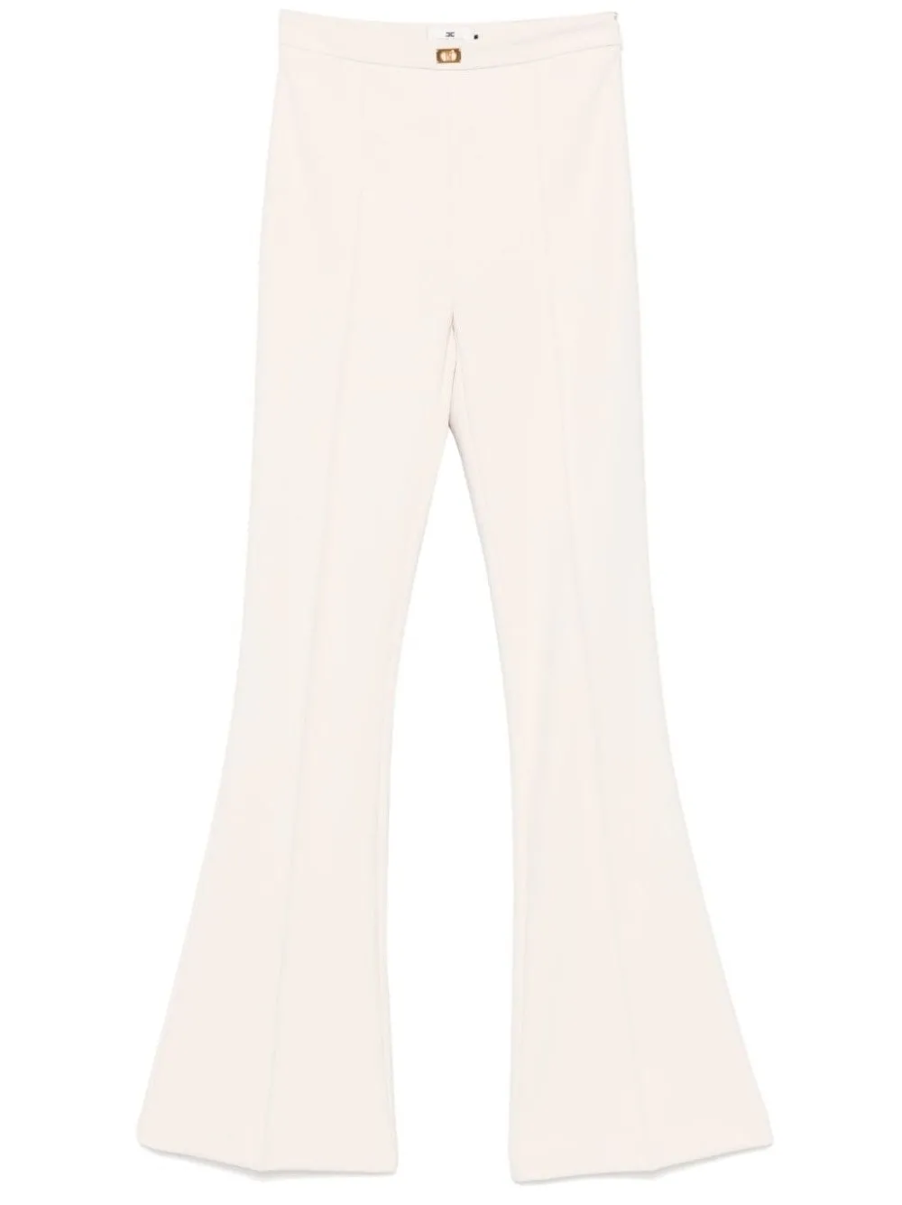 PANTALONI FLARE IN CRÊPE