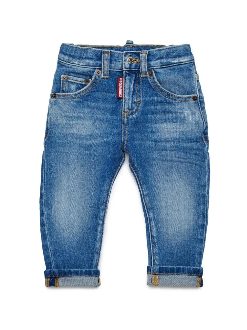 JEANS DENIM CON LOGO