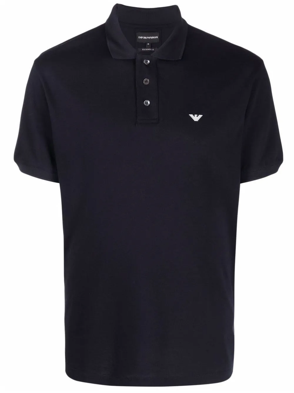 POLO CON MINI LOGO RICAMATO A CONTRASTO