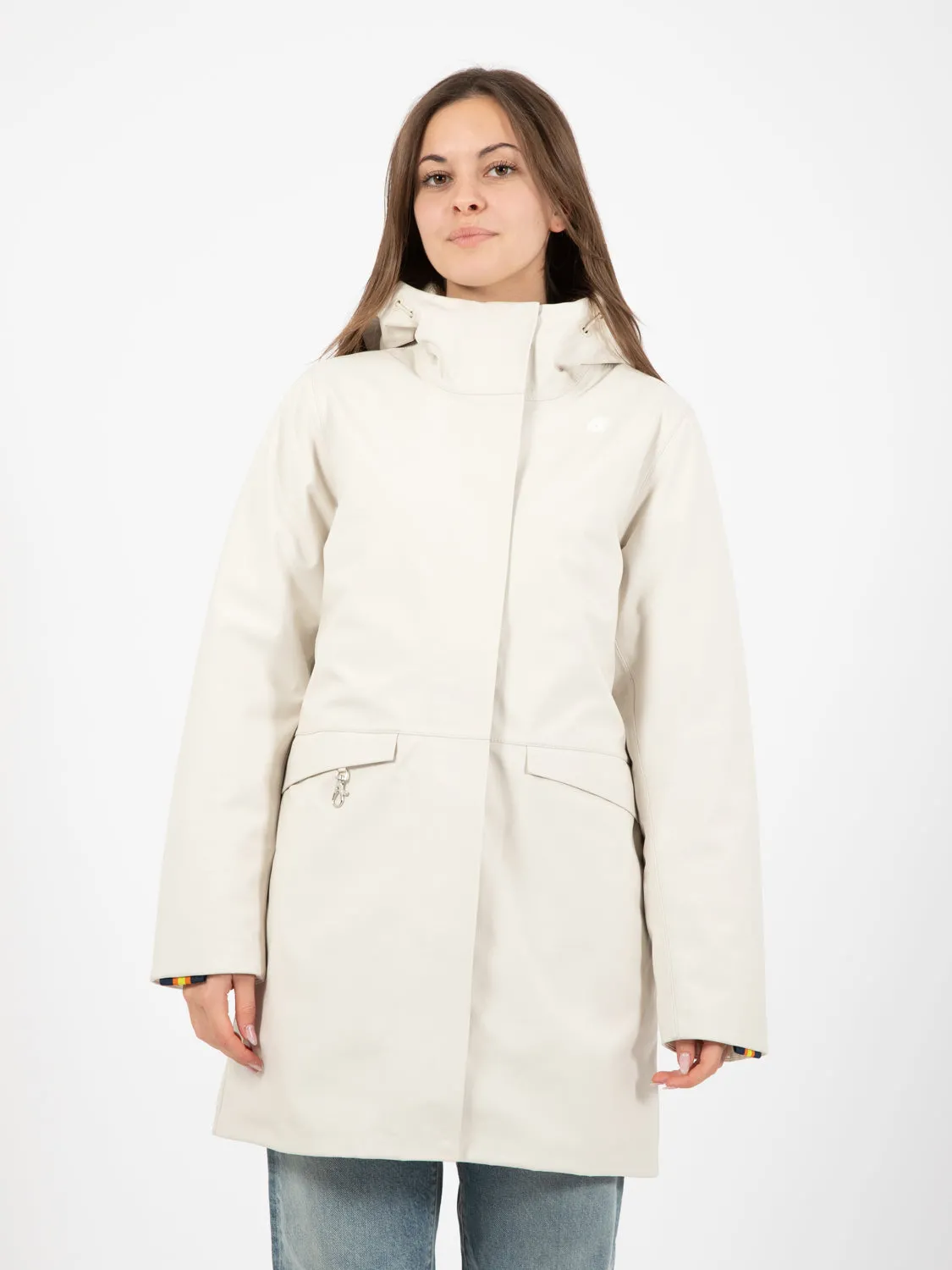 Mathiel bonded padded beige ecru