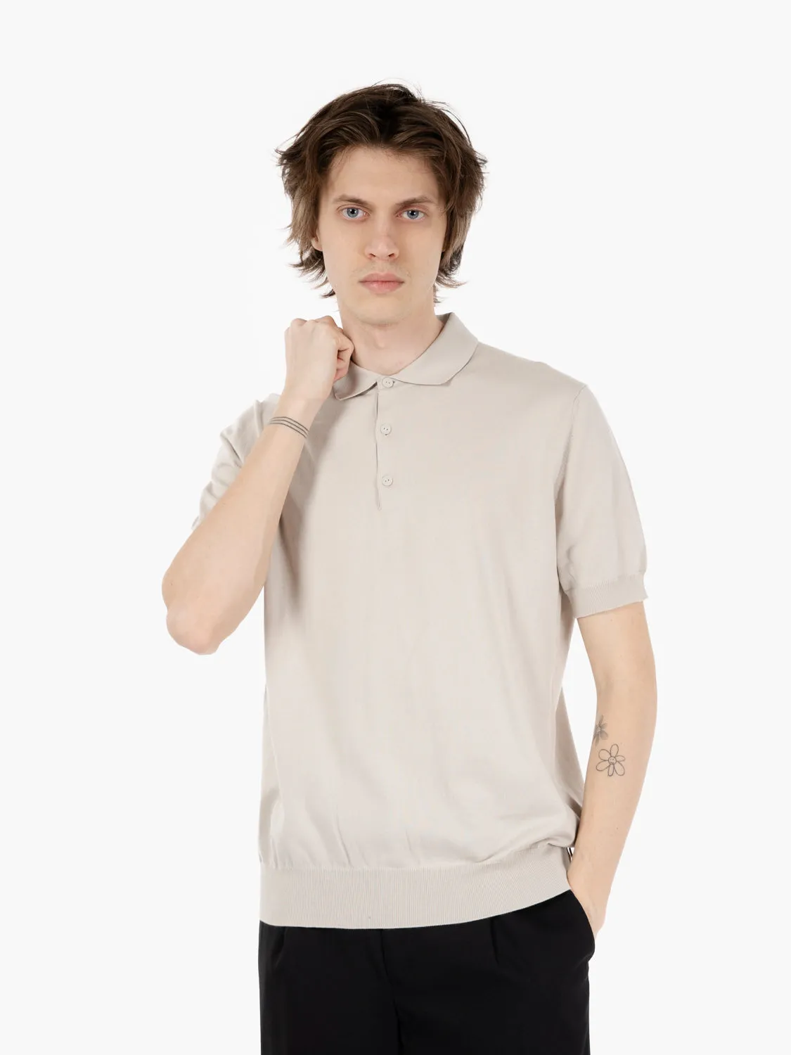 Polo Pleyne beige
