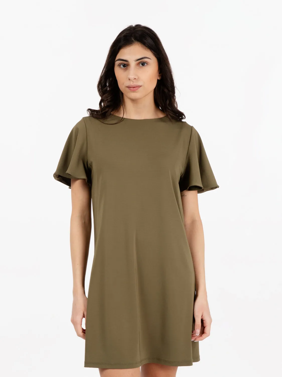 Abito con fusciacca verde militare