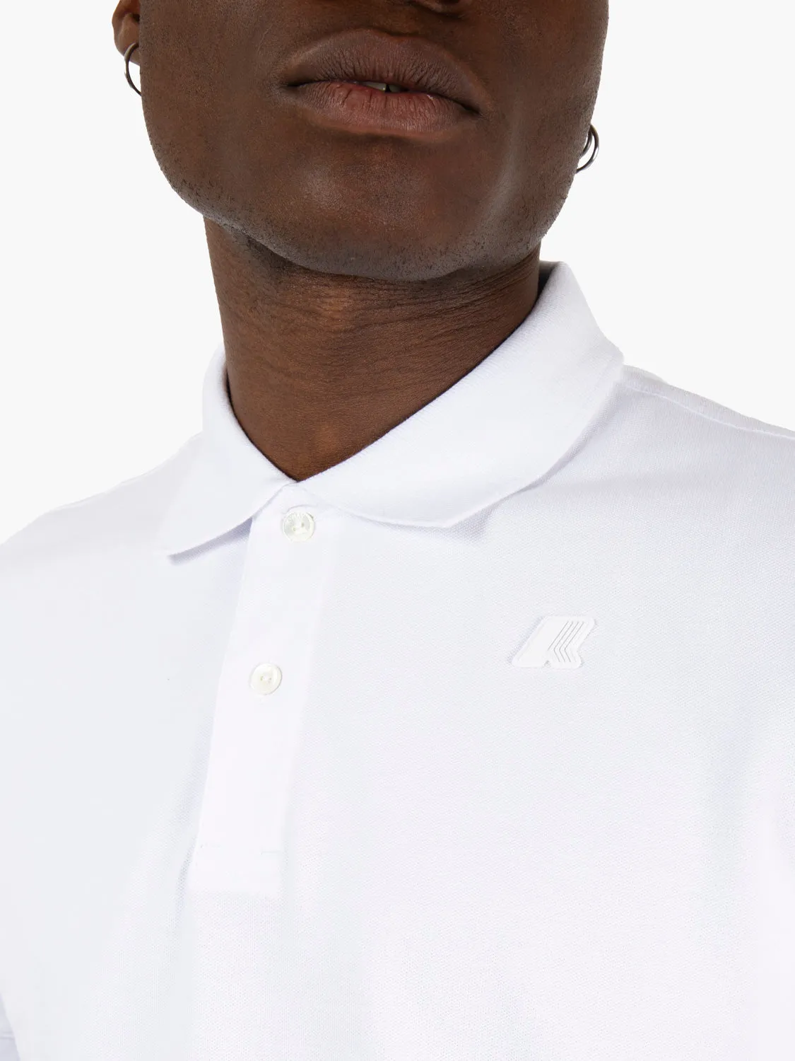 Polo maniche corte Amedee white