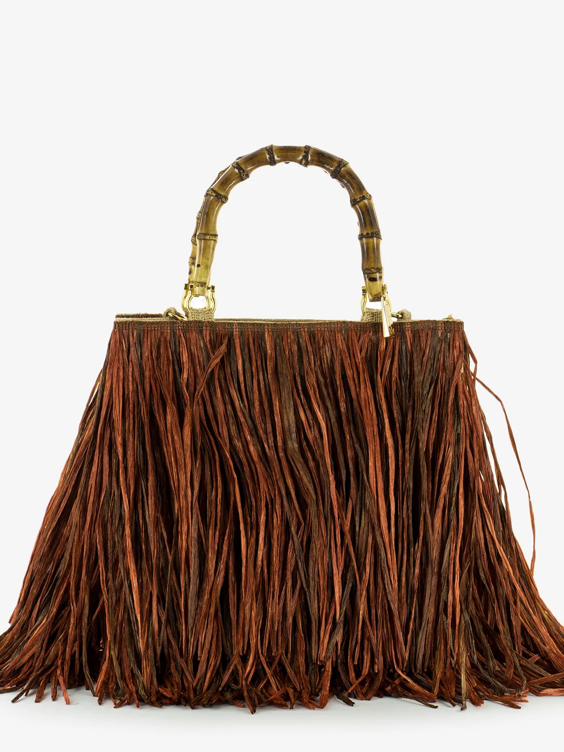 Borsa a mano Larum medium lampone