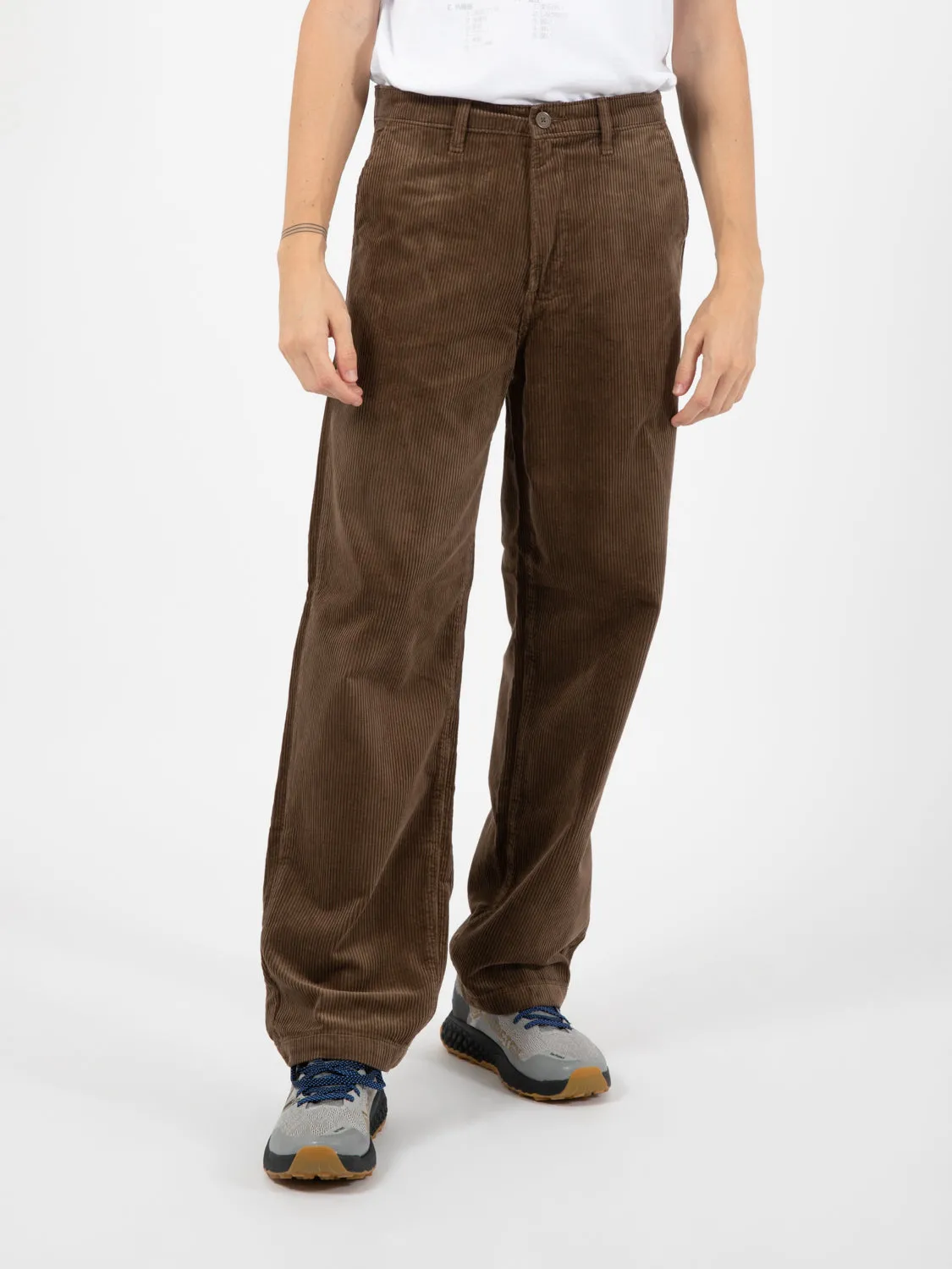 Loose chino truffle brown