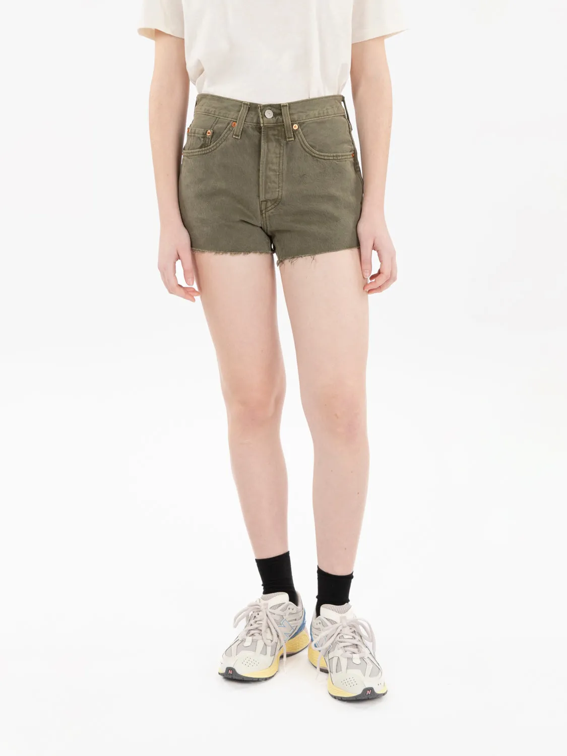 501® Original short dusty lichen short