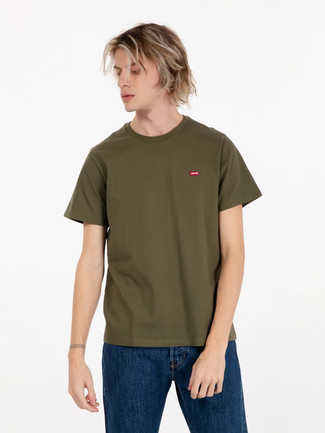 T-shirt Original olive night