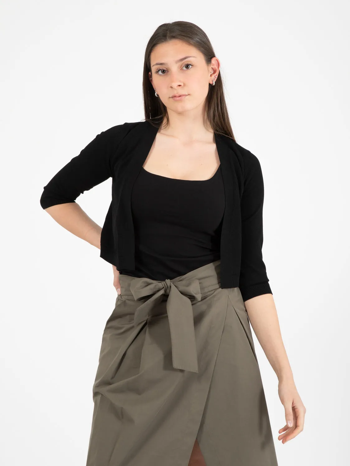 Copri spalle manica 3/4 nero