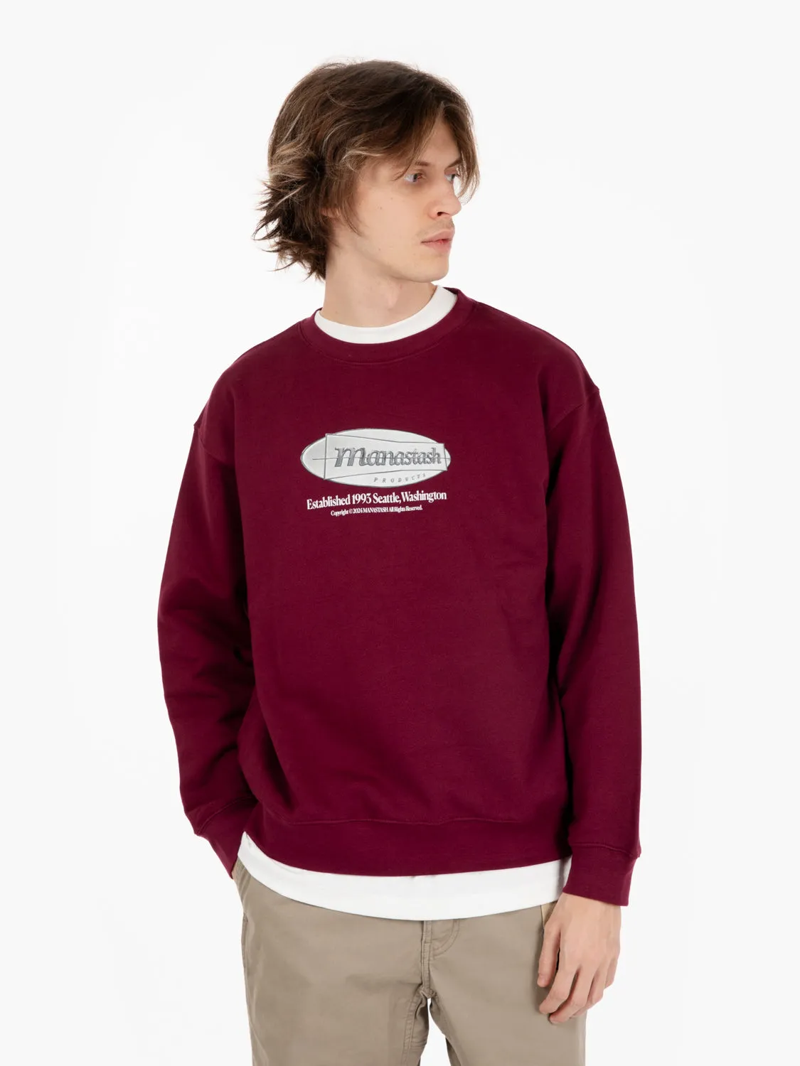 Felpa Citee Emblem burgundy