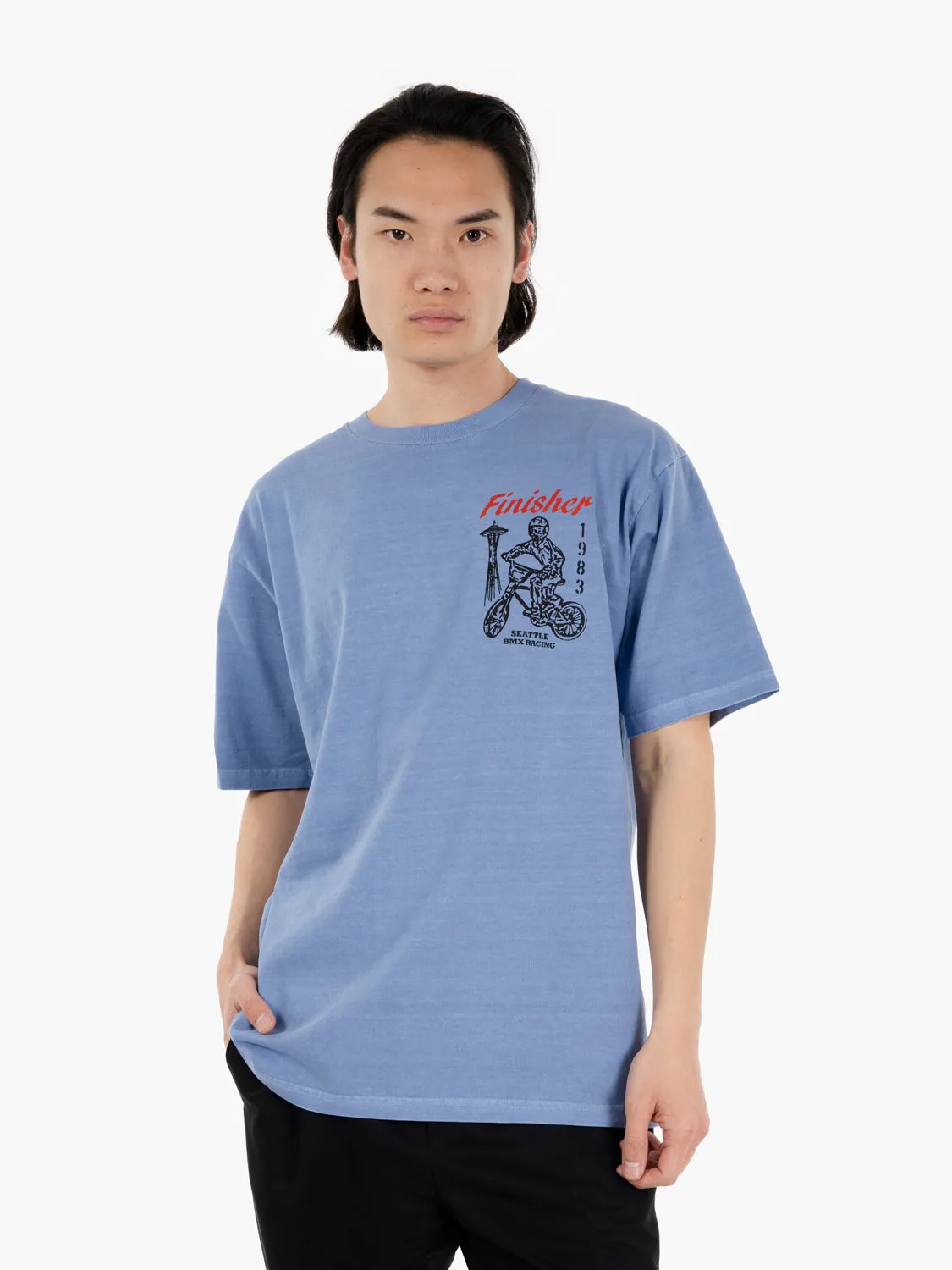 T-shirt SS pumice bmx blue