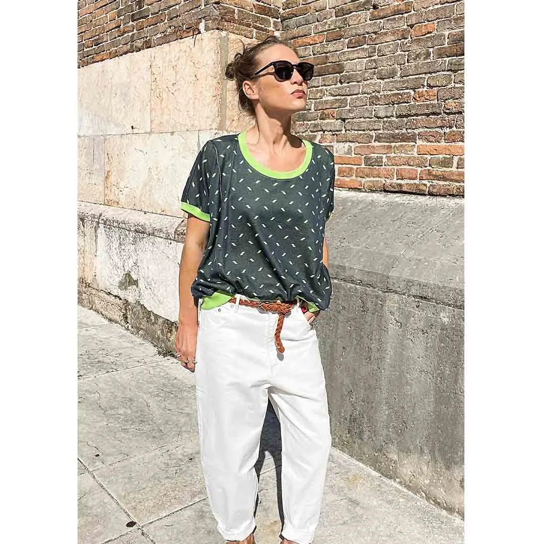 MASTER  jacquard - Maglia 100% cotone