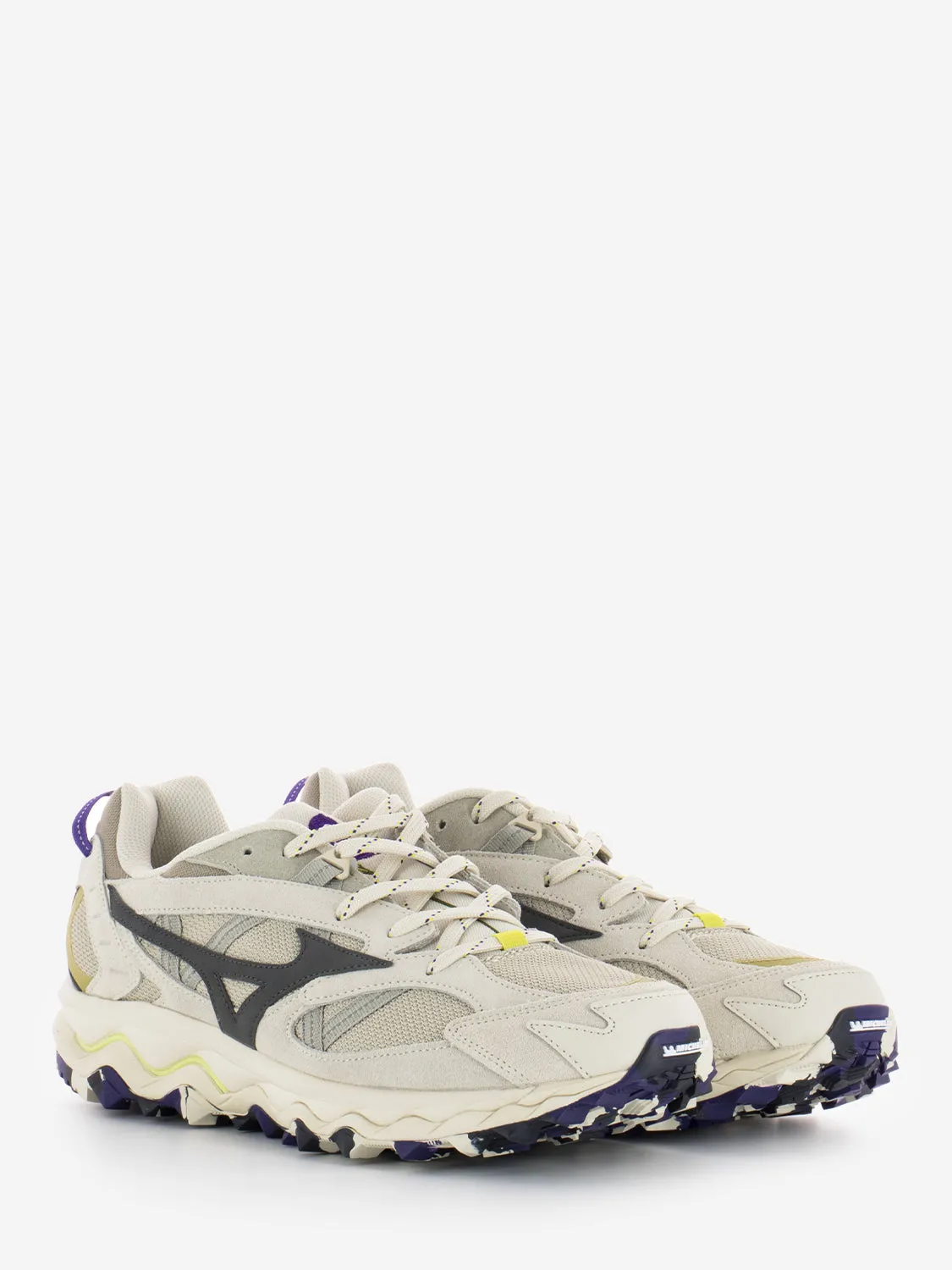 Sneakers Wave Mujin TL sand / dark shadow / yellow