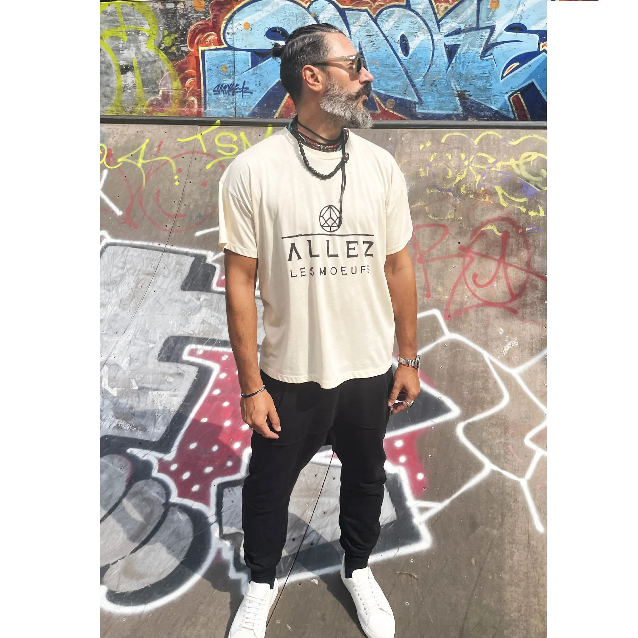 MOBY - T-shirt stampa logo davanti