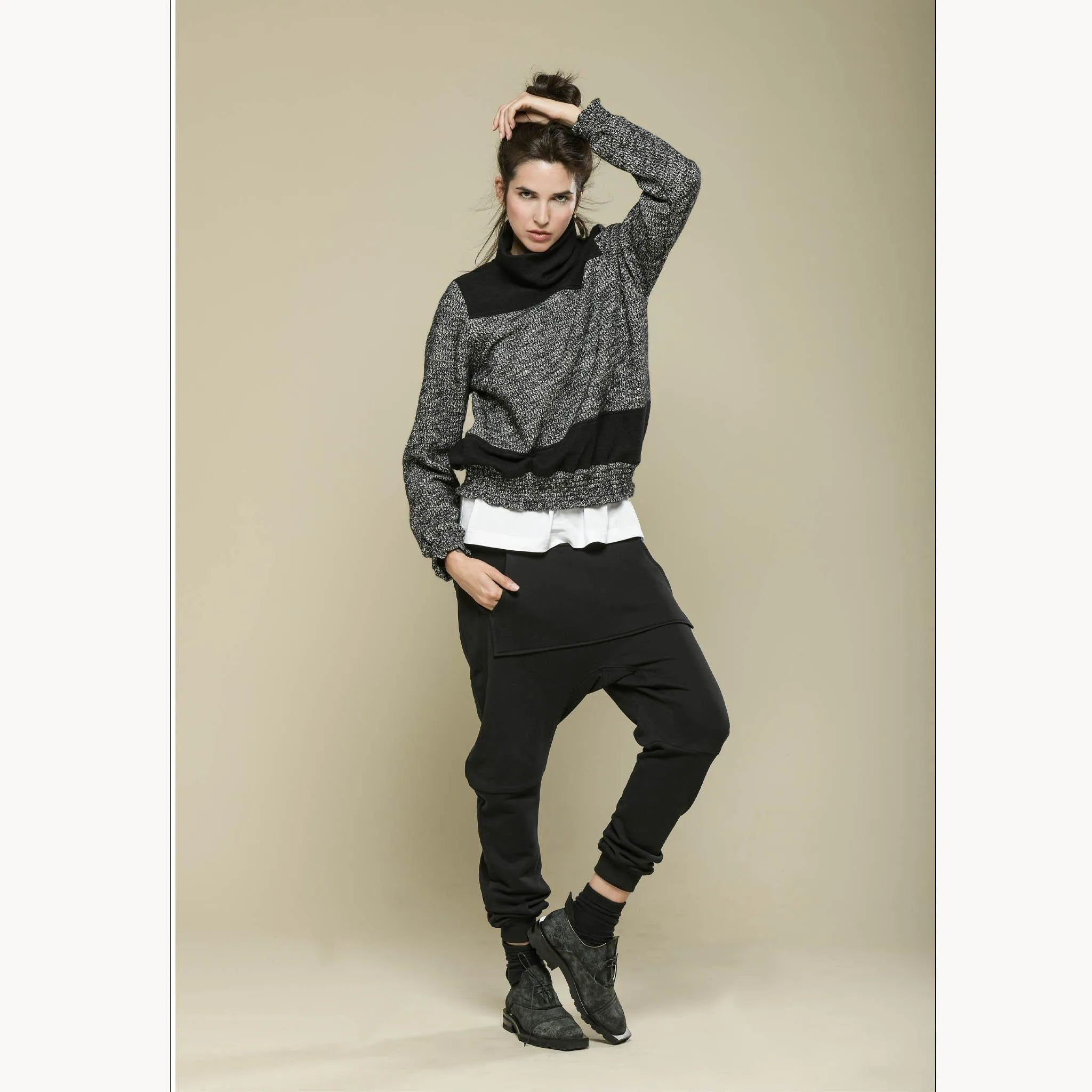GUN -HIVER -pantalone unisex / pants- VERSIONE FELPA INVERNALE