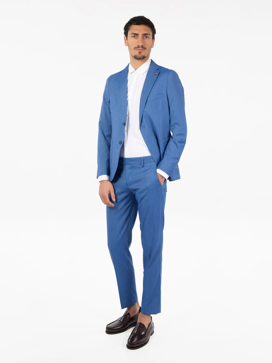 Abito sfoderato Giuntoli oceano