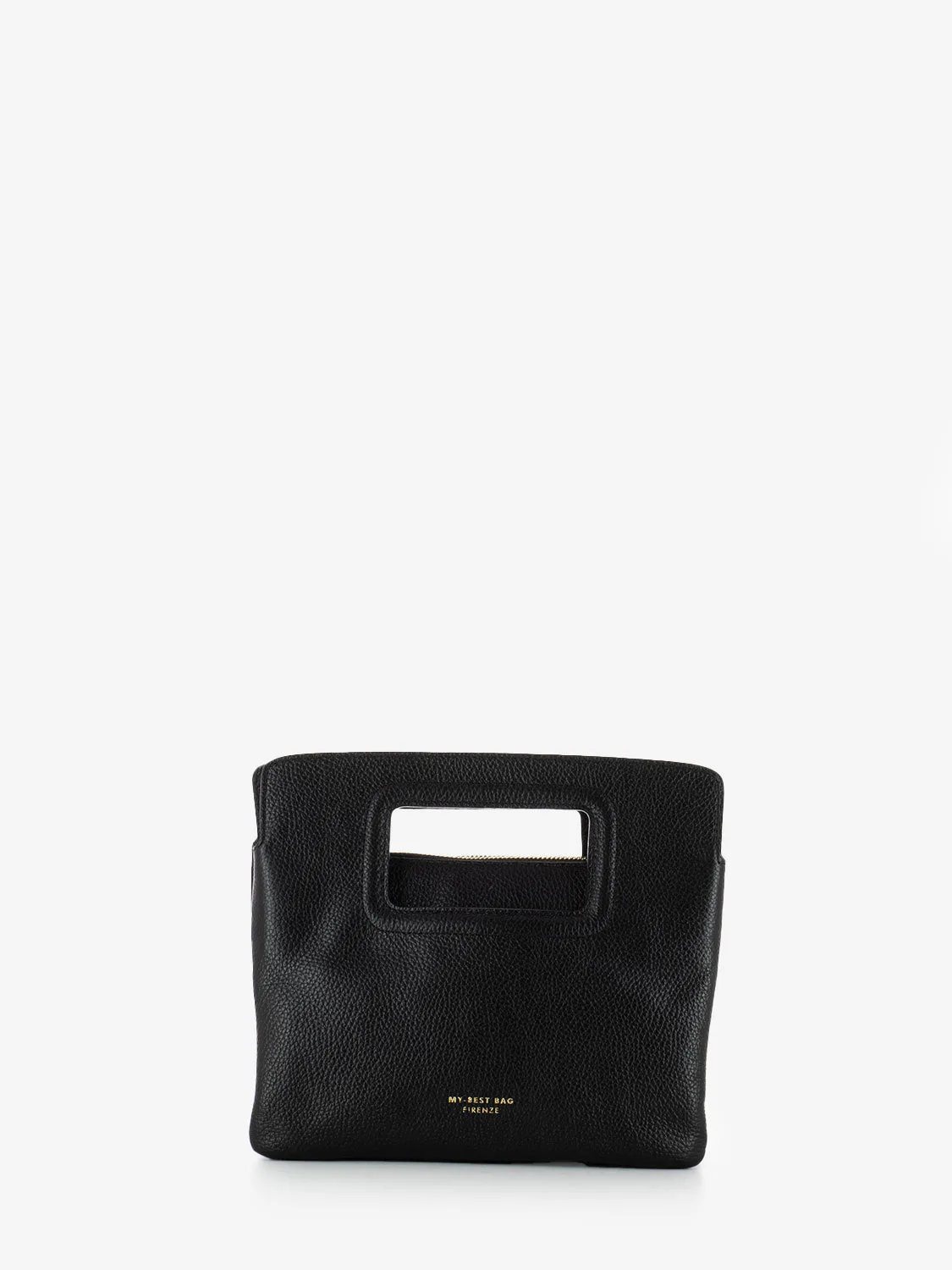 Borsa a mano small Viktoria in pelle nero