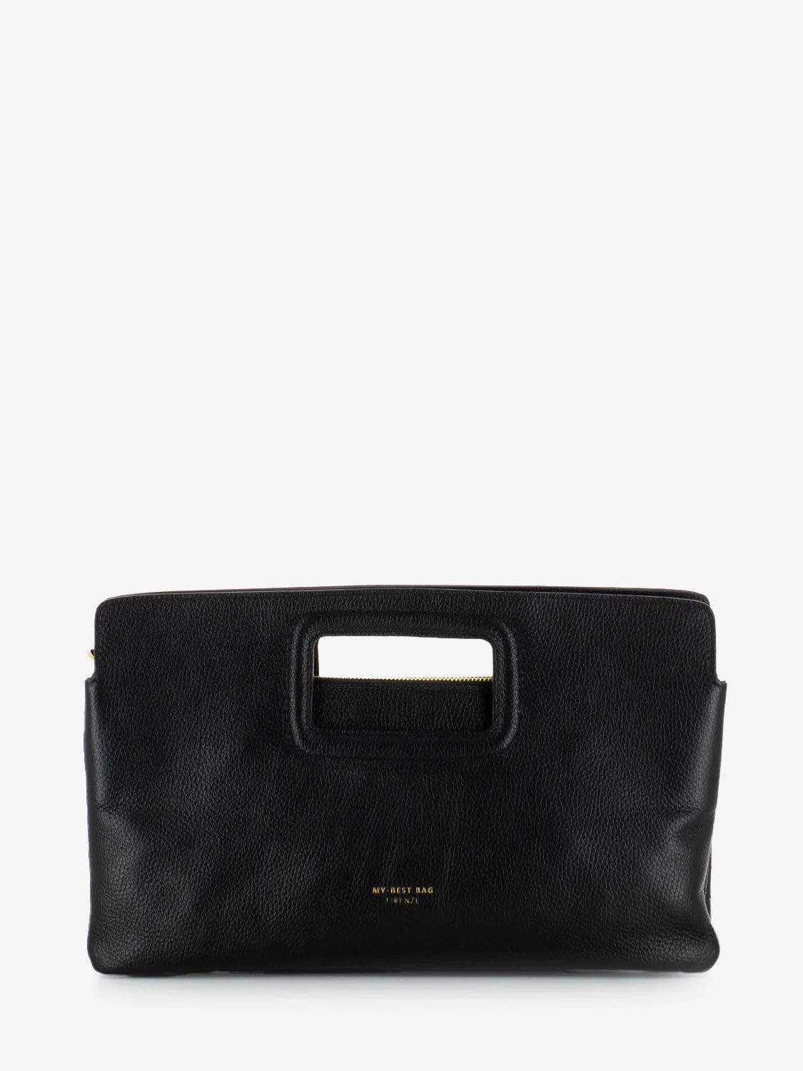 Borsa a mano Viktoria in pelle nero