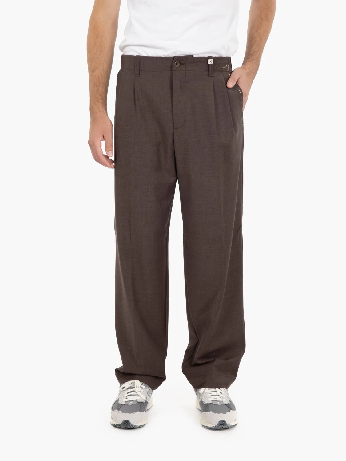 Pantaloni Poseidone larghi in Cordura® e Combat Wool™ moro