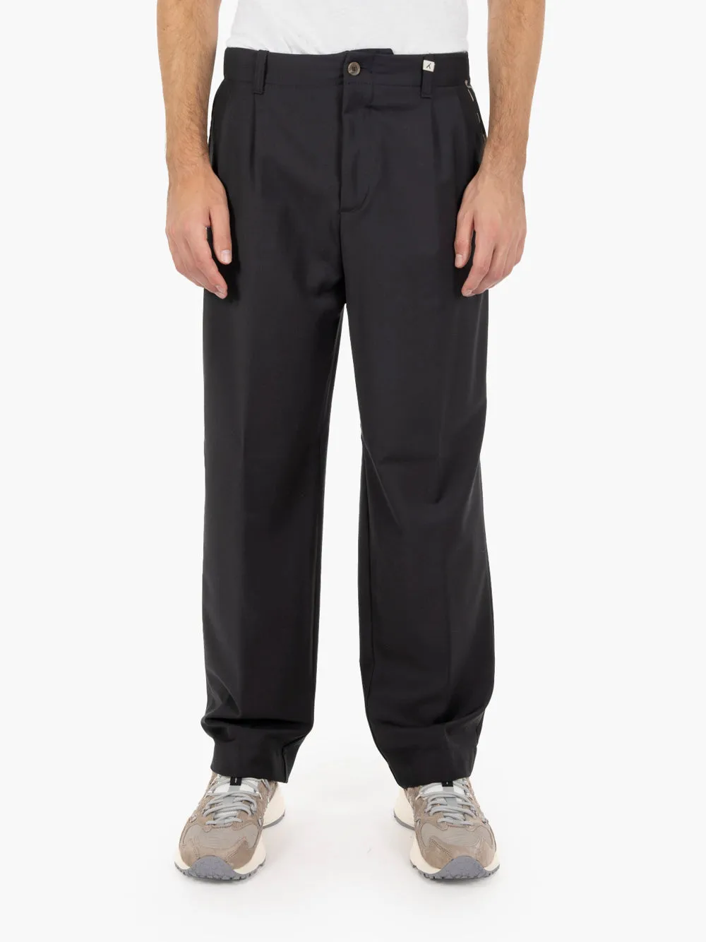 Pantaloni Poseidone larghi in Cordura® e Combat Wool™ nero