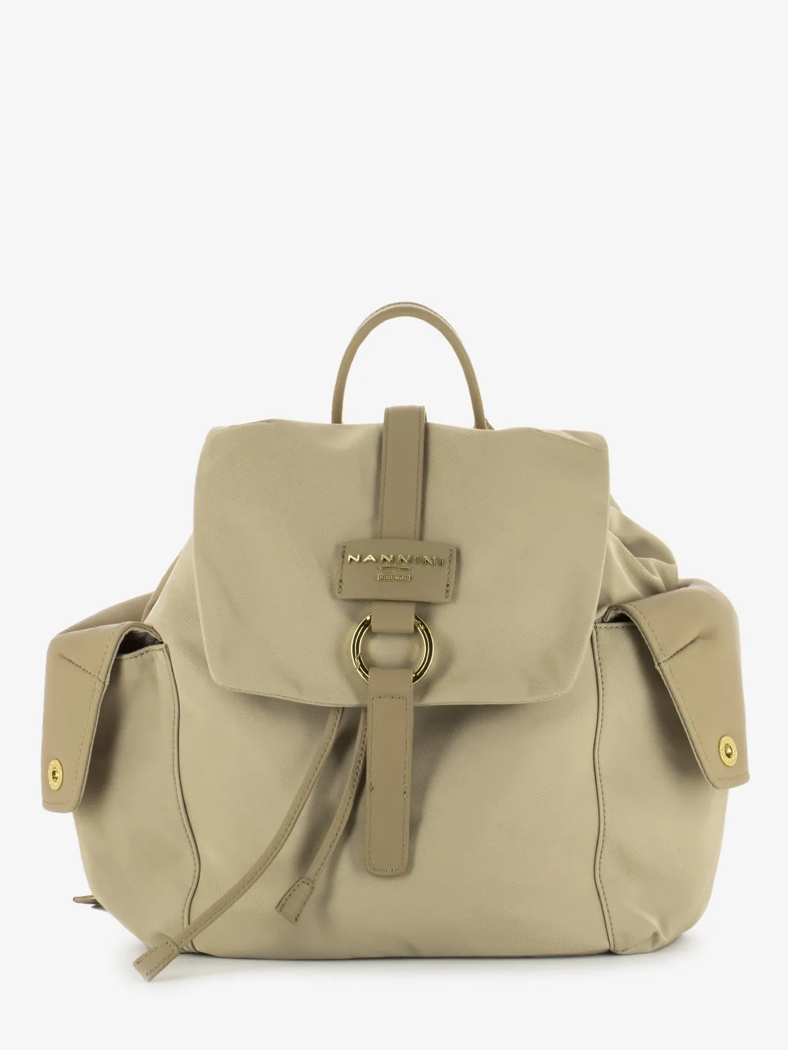 Zaino Cleo nylon caracas beige