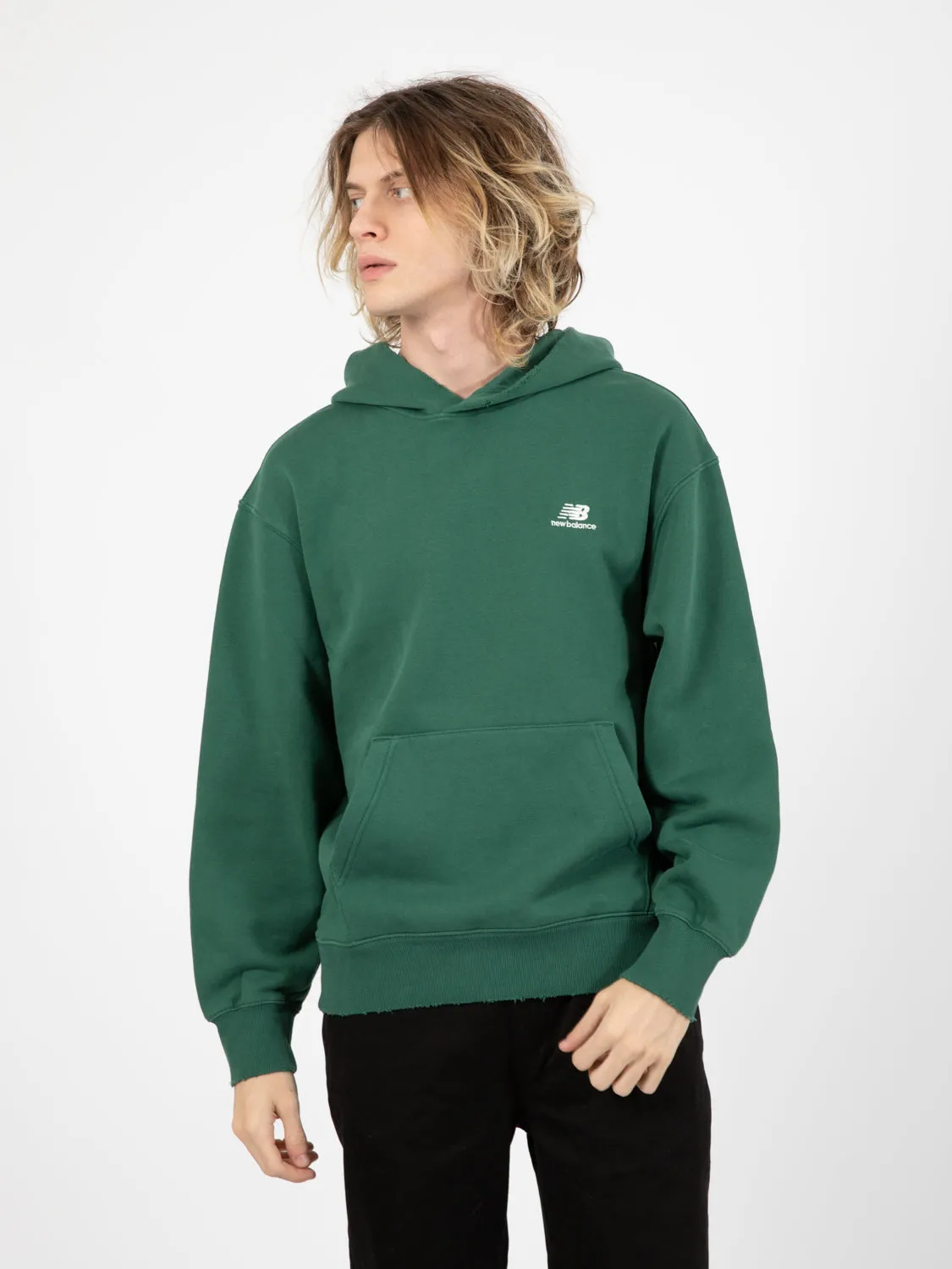 Felpa Hoodie forest green