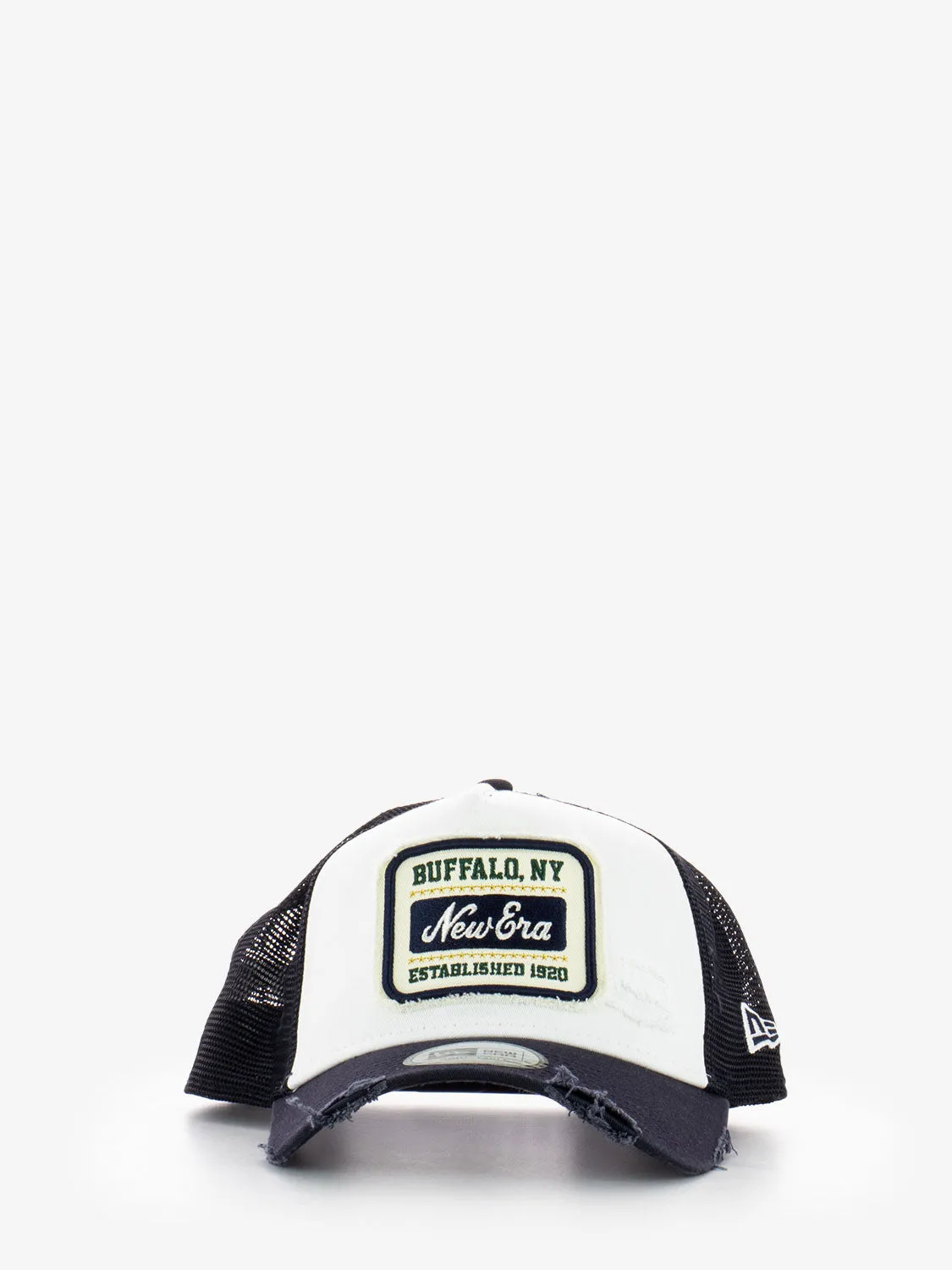 Cappello trucker Ne Patch Distress white / navy