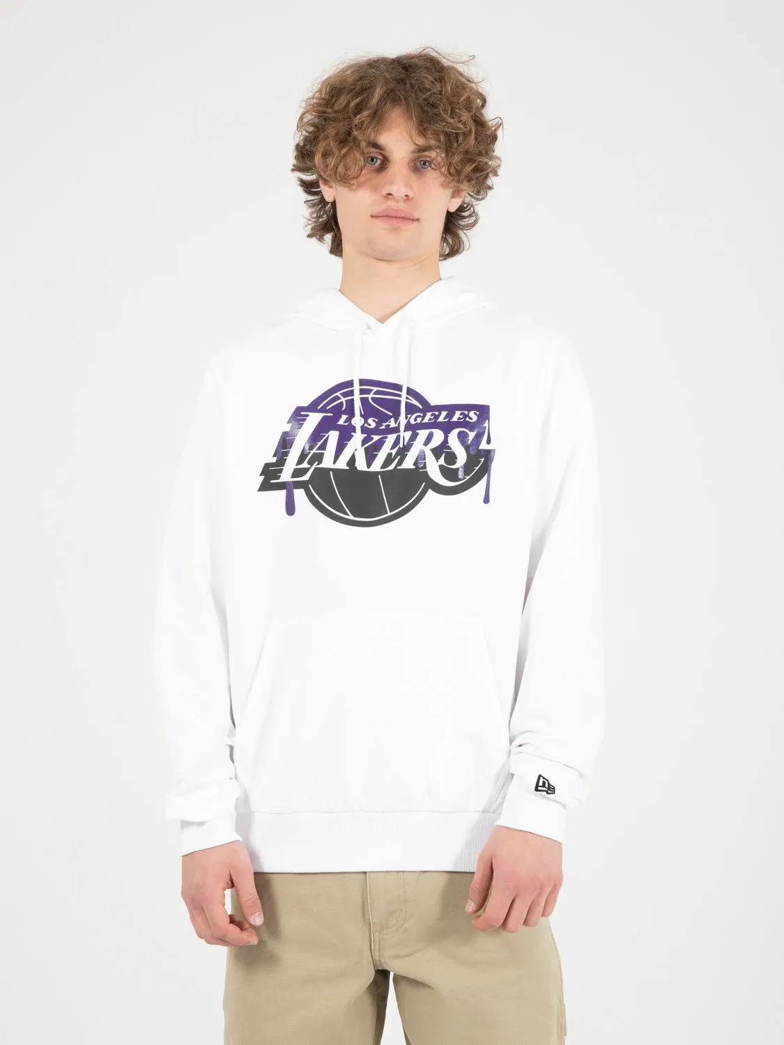 Felpa LA Lakers NBA Drip Logo white