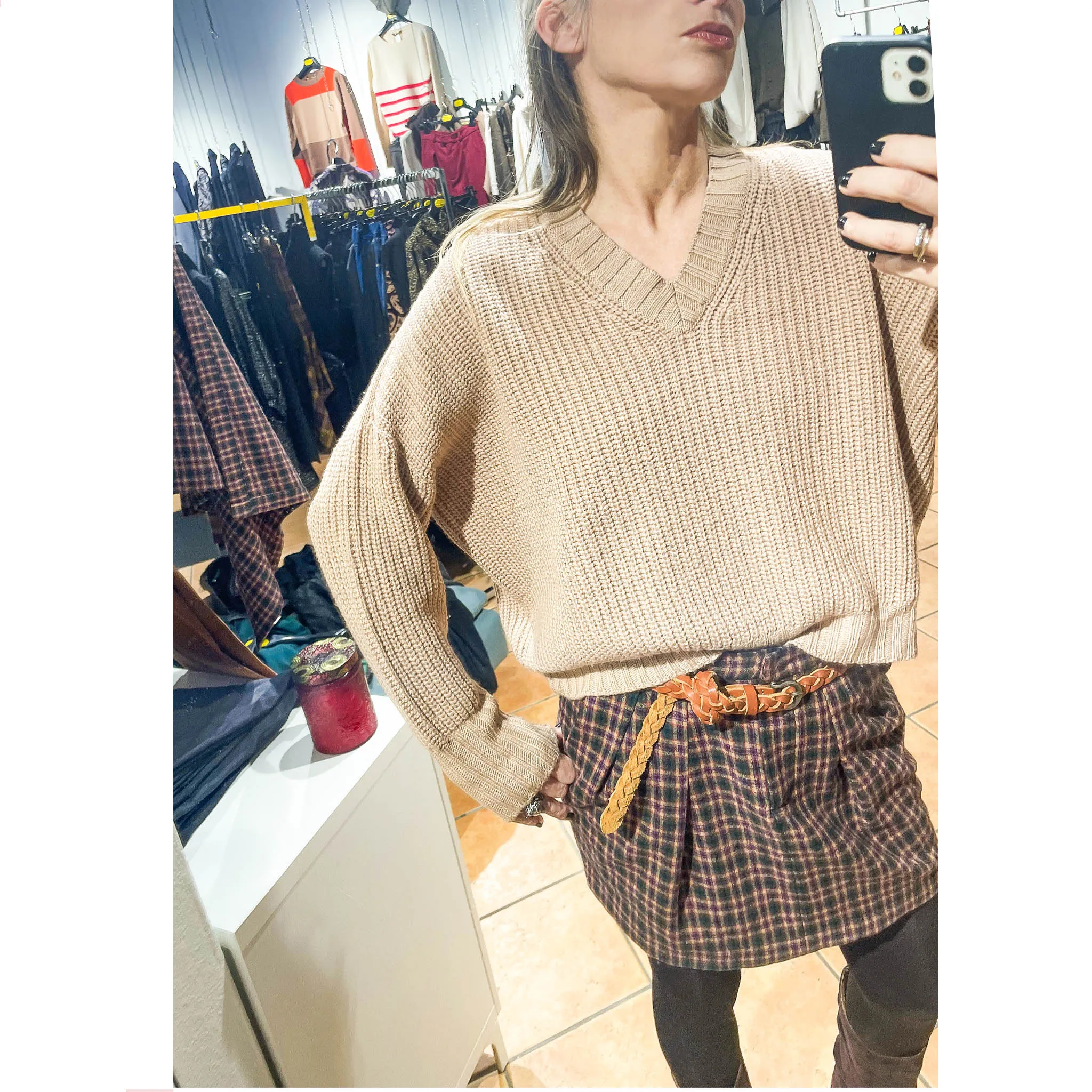 THEME - maglione scollo V